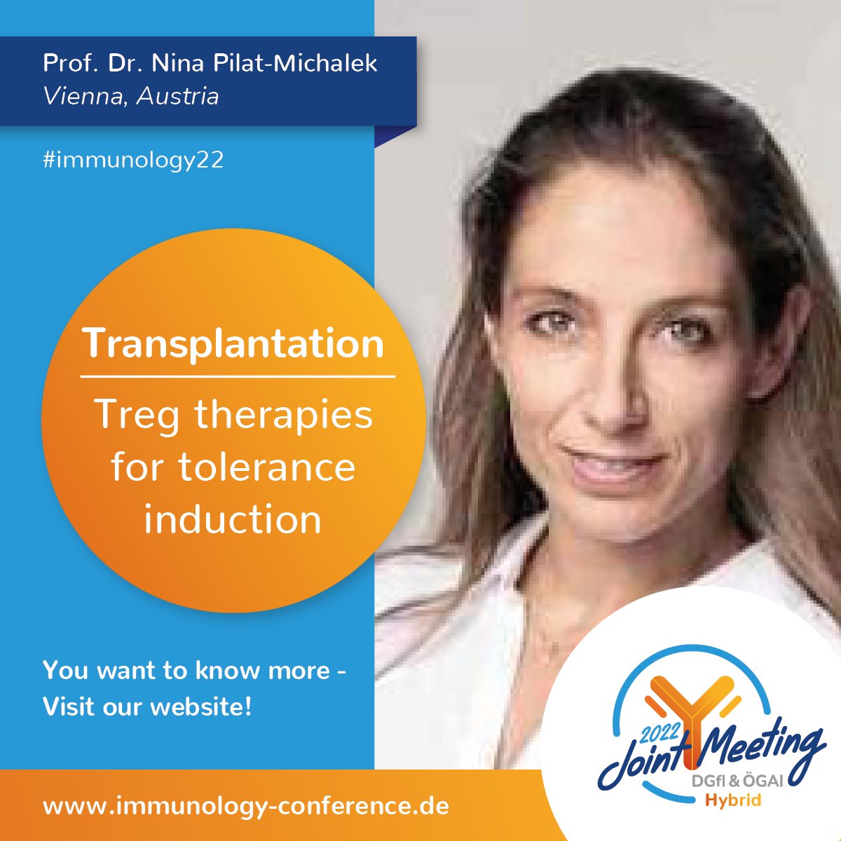 Be a part of the Joint Meeting in Hannover and join e.g., Jürgen Ruland, Andreas Diefenbach or Nina Pilat as they discuss their latest research. immunology-conference.de #immunology22