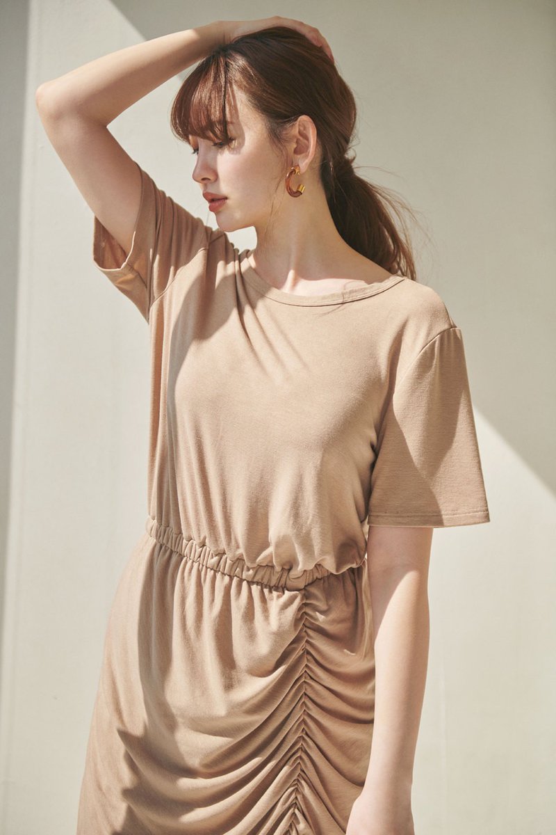 Her lip to on Twitter "【𝖲𝖴𝖬𝖬𝖤𝖱 𝖲𝖠𝖫𝖤📣】 🌟Everyday Jersey Long Dress ¥