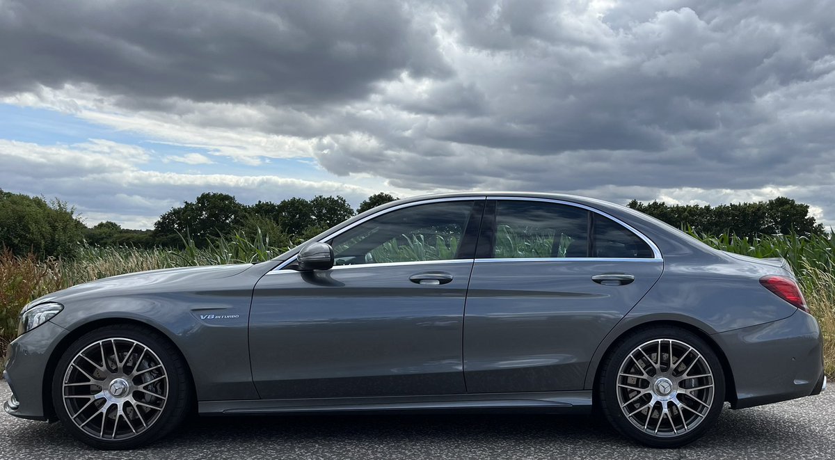 eggsecurity's tweet image. C63 AMG Grey and Silver