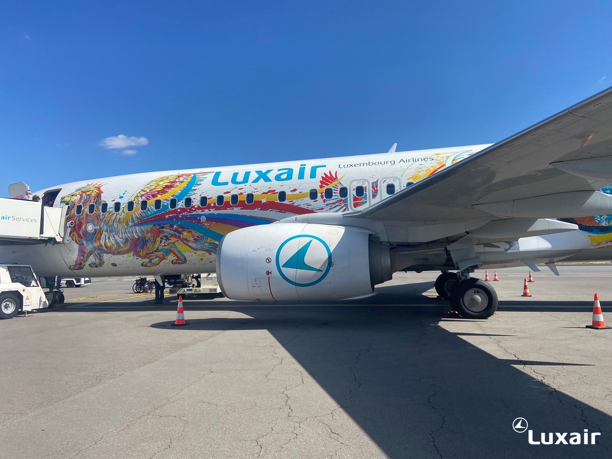 Luxair Luxembourg Airlines (@luxairairlines) on Twitter photo <a href="/drscoronado/">Sergio Coronado</a> was searching for the sun and found our #FlyingIsAnArt livery by <a href="/MarcoWeiten/">Marco Weiten</a> 😊
Thank you for sharing your great #LuxairPlaneSpotting! 👏
#luxair #luxembourg #planespotters #avgeek <a href="/drscoronado/">Sergio Coronado</a> was searching for the sun and found our #FlyingIsAnArt livery by <a href="/MarcoWeiten/">Marco Weiten</a> 😊
Thank you for sharing your great #LuxairPlaneSpotting! 👏
#luxair #luxembourg #planespotters #avgeek
