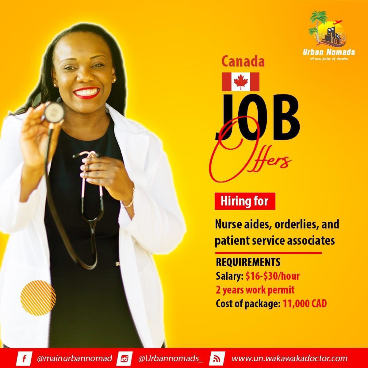 Urban Nomads on Twitter "The work in Canada package is still available