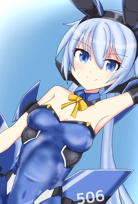 バニースティ子 #フレームアームズ・ガール #FAガール #スティレット #バニーガール  