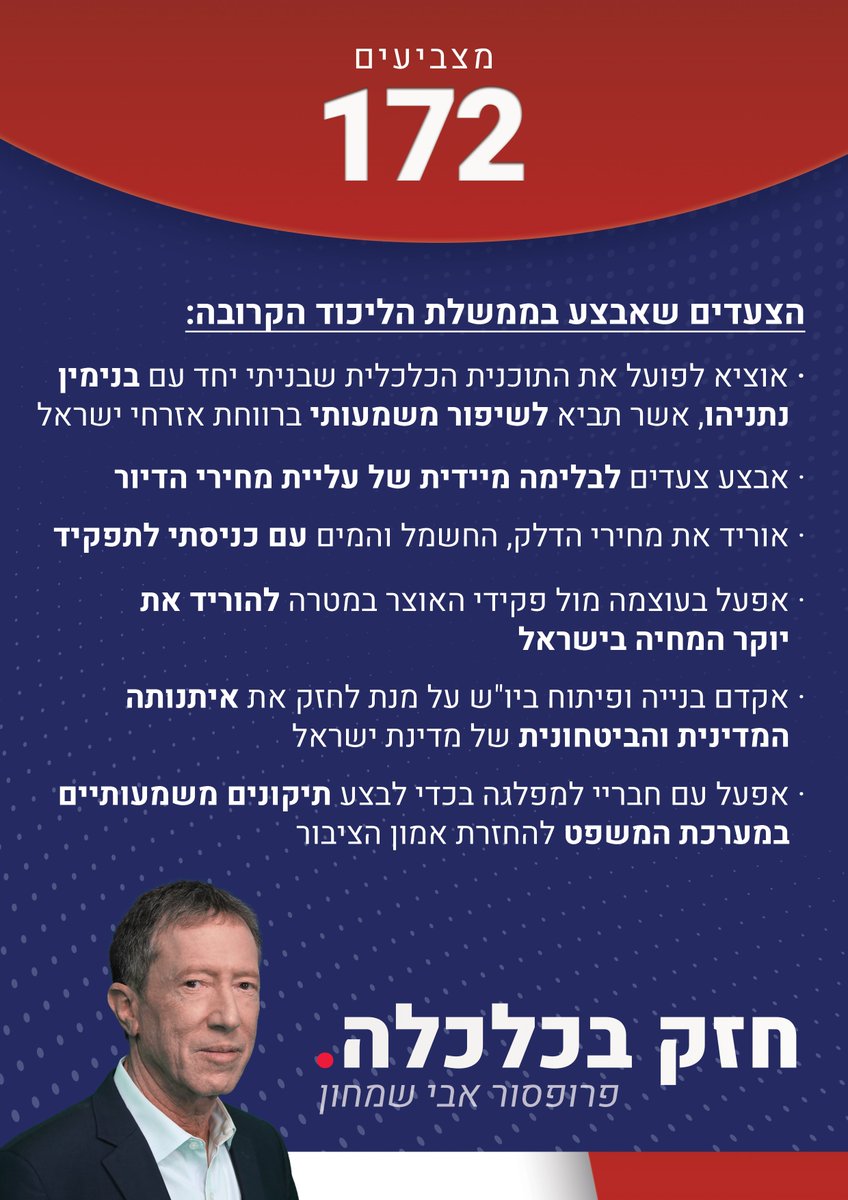 פרופ' אבי שמחון tweet media