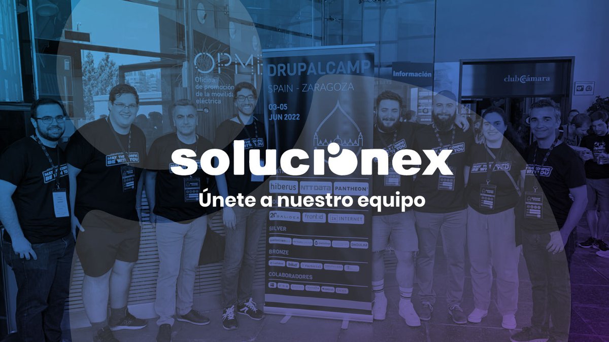 solucionex's tweet image. En Solucionex buscamos desarrolladores y desarrolladoras #Drupal. 100% remoto, horario flexible, 25 días de vacaciones y más beneficios. Entre 25K-35K €. Si has trabajado con Drupal nos encantaría que te unas a nuestro equipo! Más info en solucionex.com/ofertas-de-emp… #empleo #remoto