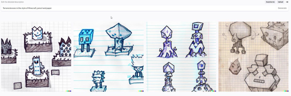 JackCreations's tweet photo. @akamikeb I guess the word "starve" tripped it, so here's the prompt results without "Don't Starve" https://t.co/CaNWSEvhe5