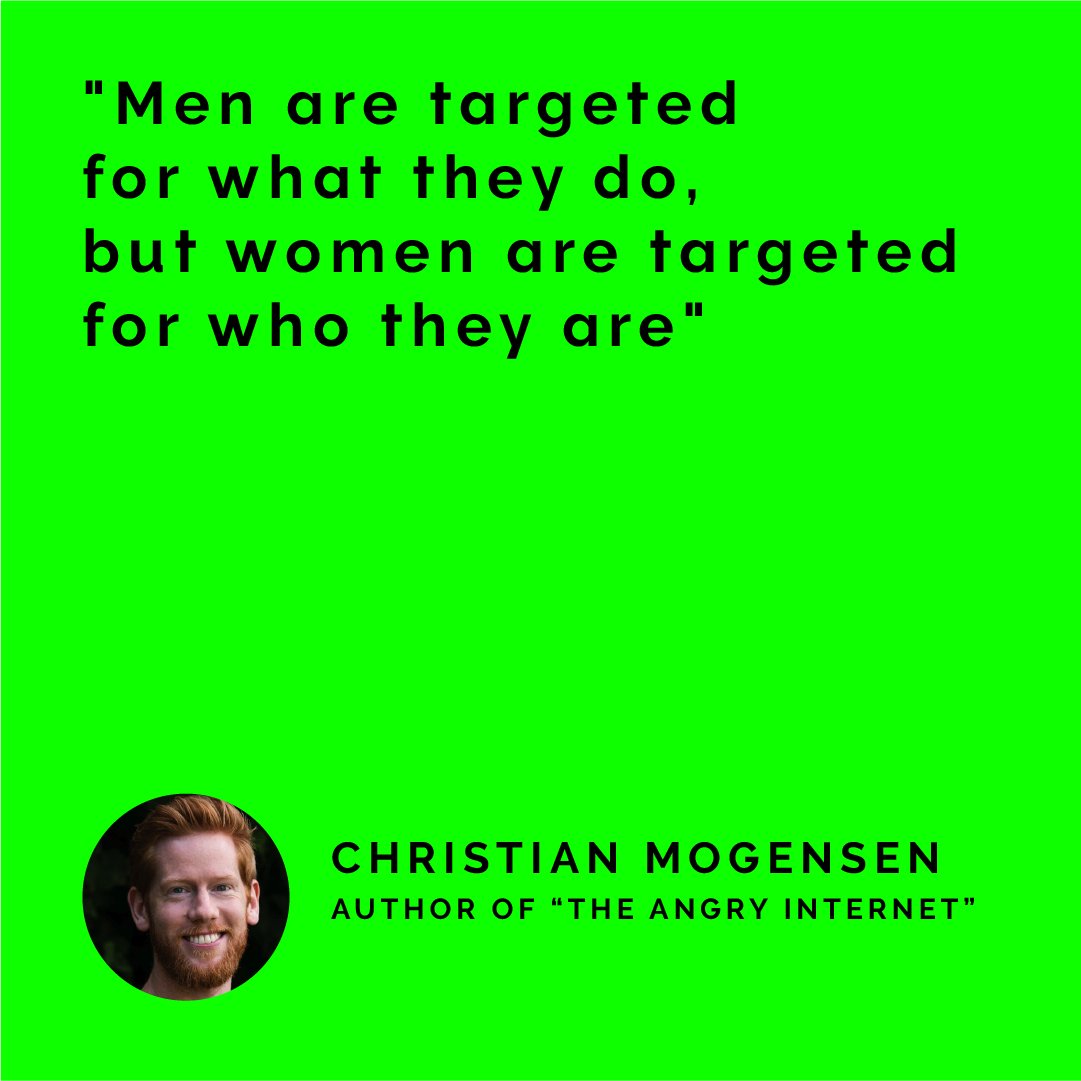Meet @CVMogensen, the author of the 2020 study “The Angry Internet - A threat to gender equality, democracy & well-being”, in the #podcast episode 'Undoing Digital Abuse of Women'. Listen to #nordictalks on your preferred podcast platform. #inspiretoact @nordref_org