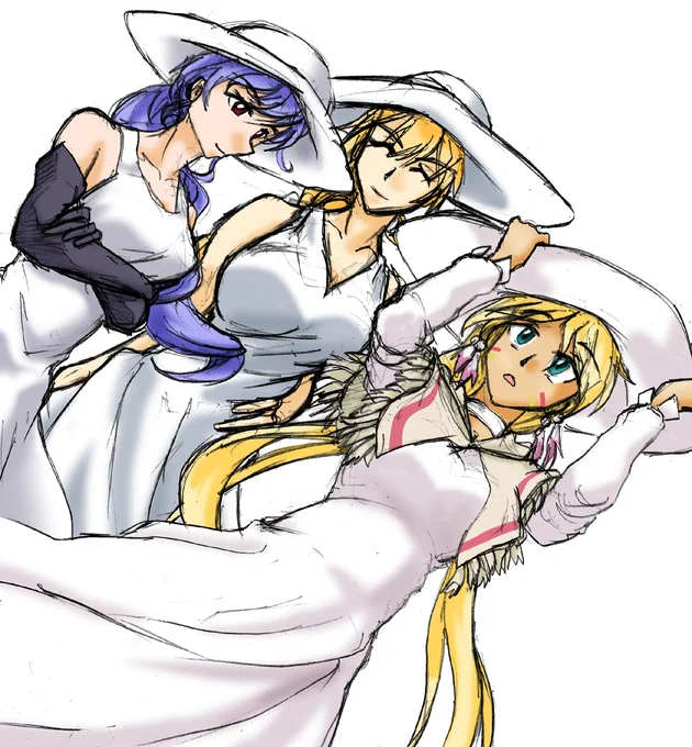 #みなさん去年の今頃はどんな絵描いてましたか去年の今ぐらいに #八吋様 運動を始めたのだな。 