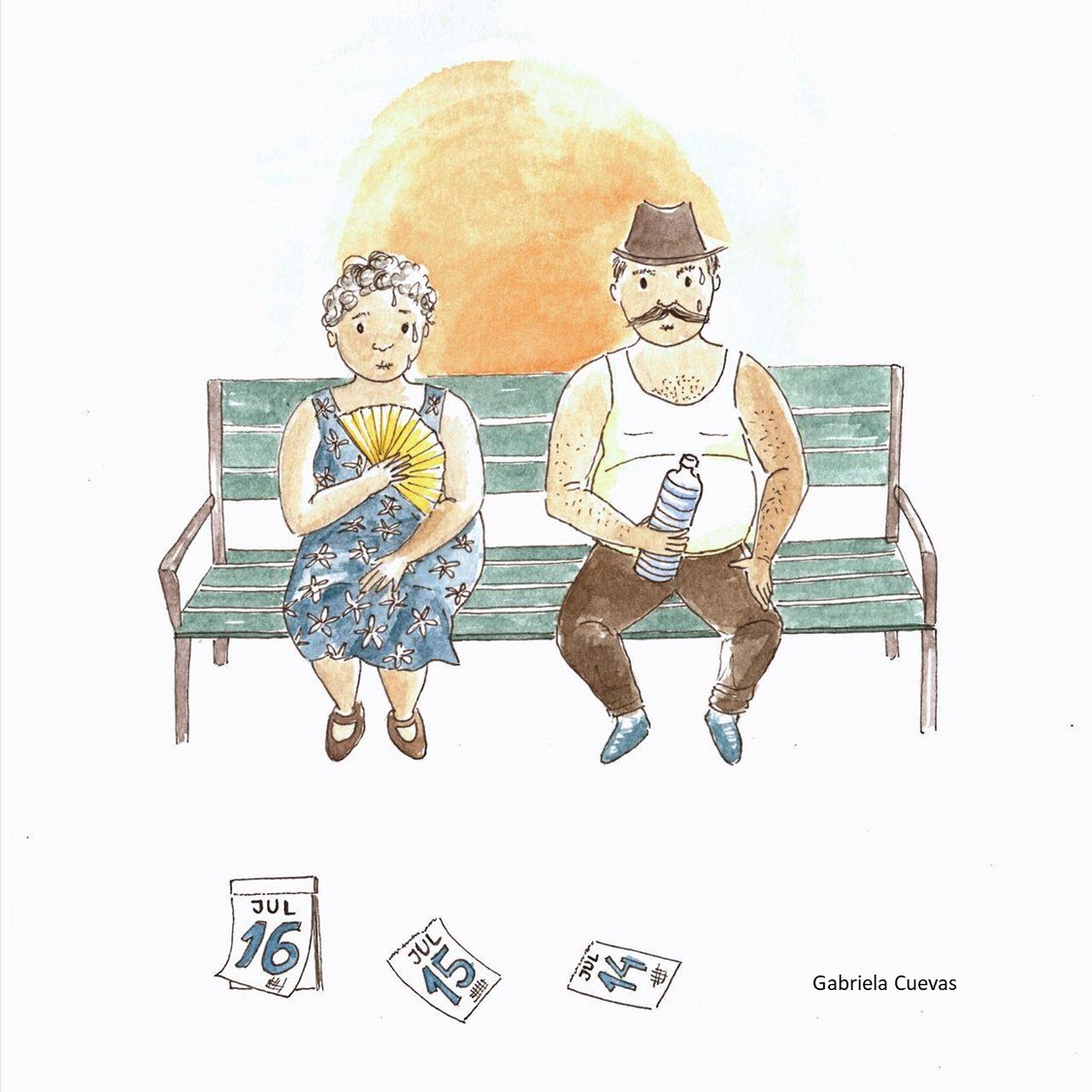 Las olas de calor son episodios de temperaturas muy altas, que se mantienen en el tiempo durante varios días. Y este verano está siendo extraordinario en este sentido. Hilo 🧵