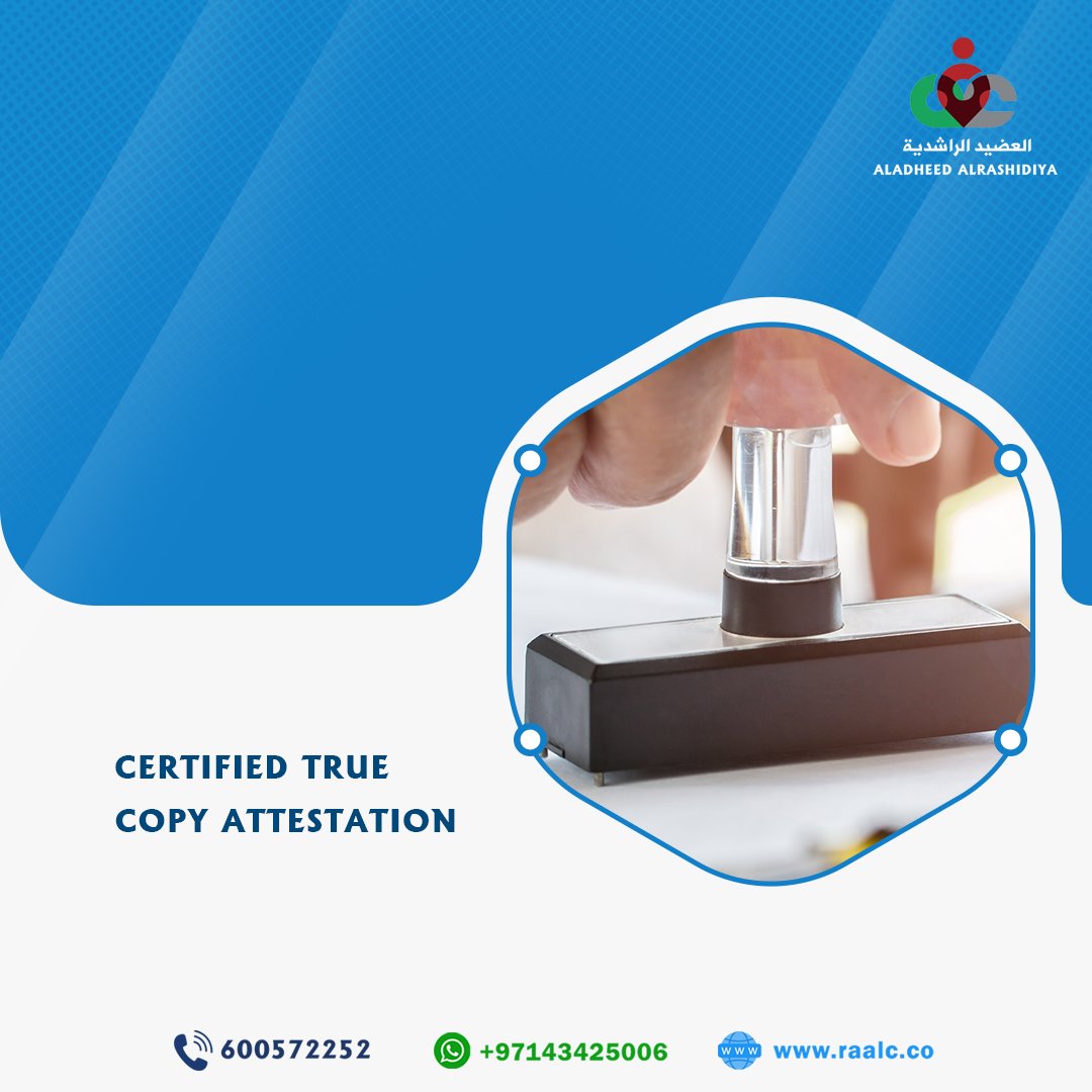 AladheedA's tweet photo. RAALC Government Services
Al adheed Al rashidiya

Certified True Copy Attestation

Thank you for trusting us

Be Our MetaMate
1st Floor - Bin Sougat Centre - Airport Rd - Al Rashidiya - Dubai - UAE
Call 600572252
Whatsapp +97143425006
Website https://t.co/Ne0bh1ECOR https://t.co/Jdezu3twqJ