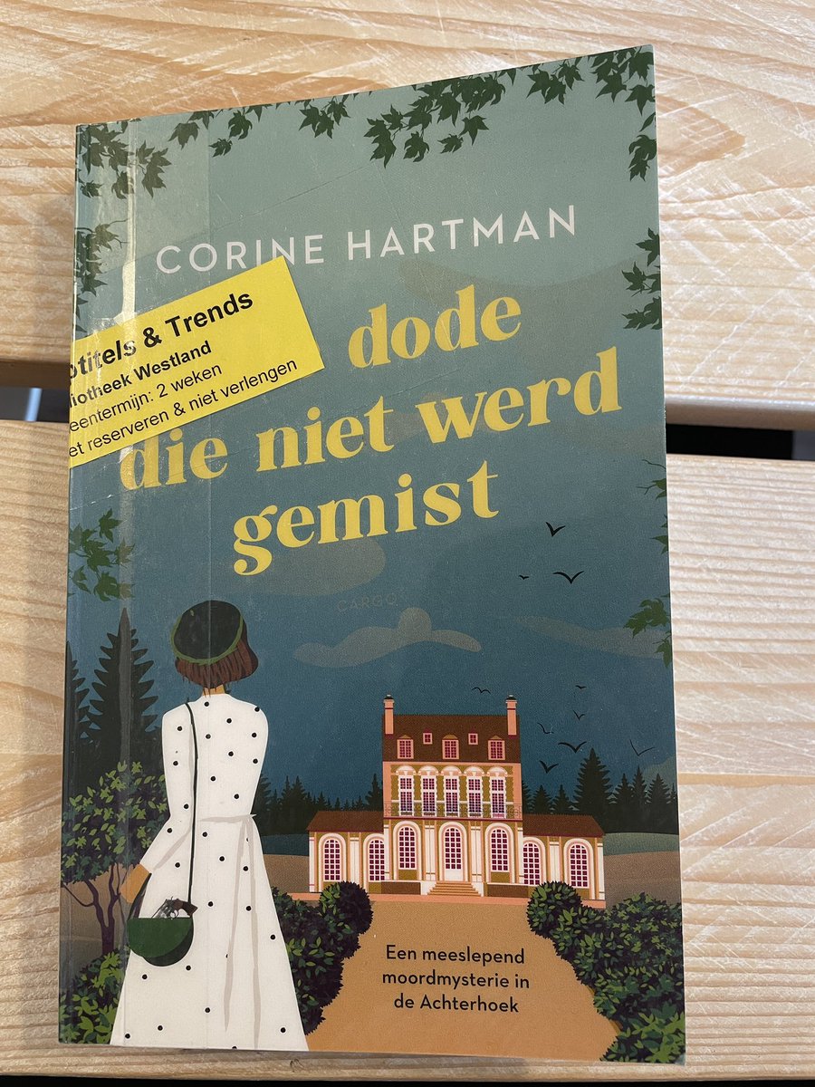Een meeslepend moordhysterie in de Achterhoek. <a href="/corinehartman/">Corine Hartman</a> schreef een heerlijke whodunnit! 
Lees *De dode die niet werd gemist*
Terechte toptitel bij <a href="/biebwestland/">Bibliotheek Westland</a>
