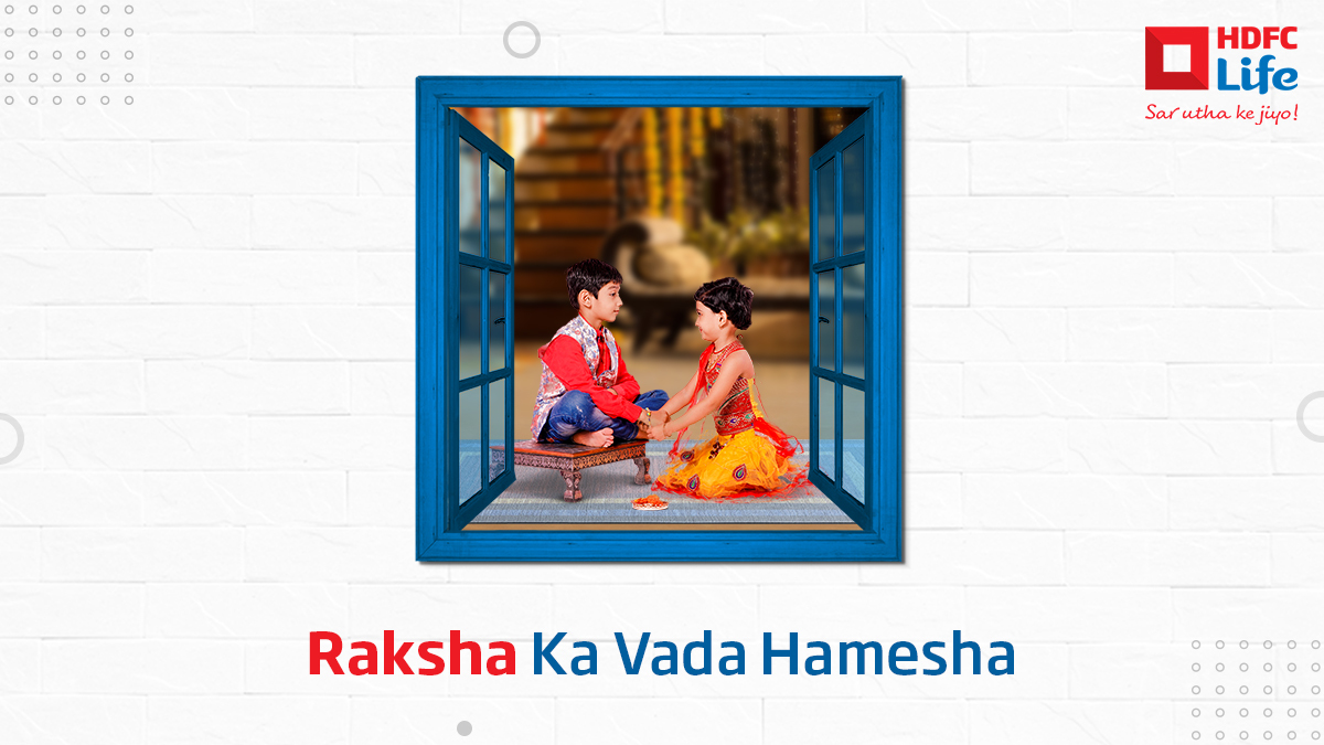 HDFC life the sibling you never asked for, but are grateful for RakshaBandhan SarUthaKeJiyo Rakhi https t
