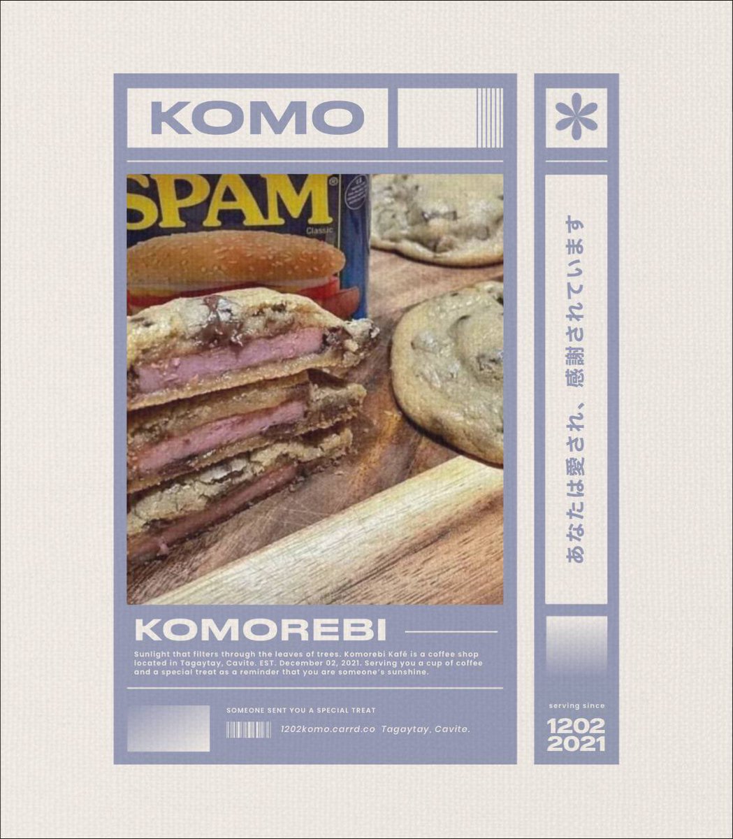 ㅤ   

から  ꗃ  KOMO
for      @snifwls
from   Your brother.
‣  This speaks for itself na and forget about what you saw kaninang umaga please. 😁

 ͏͏