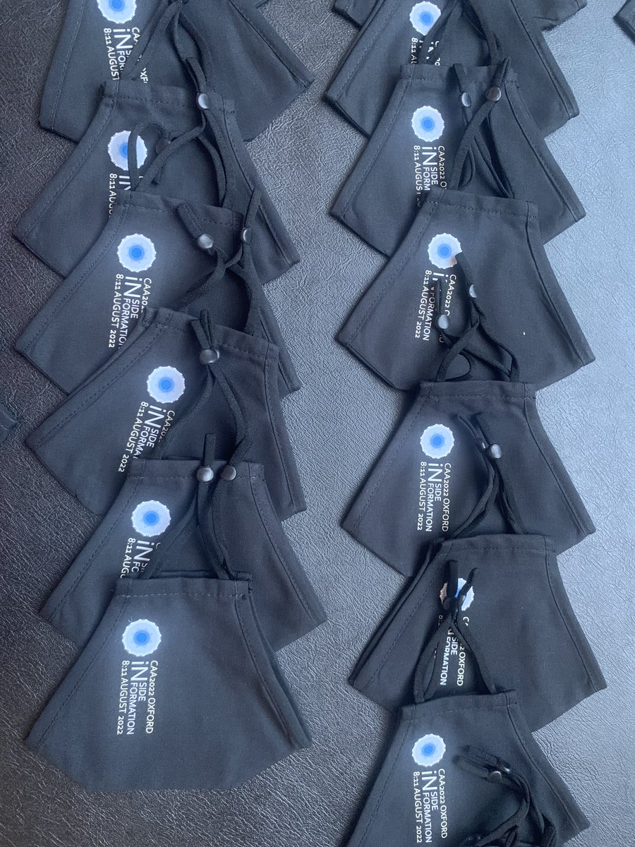 CAA_2022's tweet photo. Did you sign up for excursions or the conference dinner? Make sure to check at the #CAA2022Oxford reception desk. (Where you can also pick up your free conference mask!) https://t.co/fQRfupRxLZ