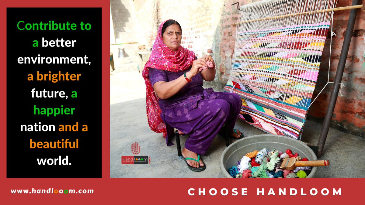 handlooom's tweet image. Contribute to a better environment, a brighter future, a happier nation and a beautiful world.….Shop Now : handlooom.com #handlooom #dmzinternational #myhandloommypride #handmade #handmadewithlove  #vocalforlocal