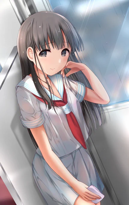 濡れた紗枝 