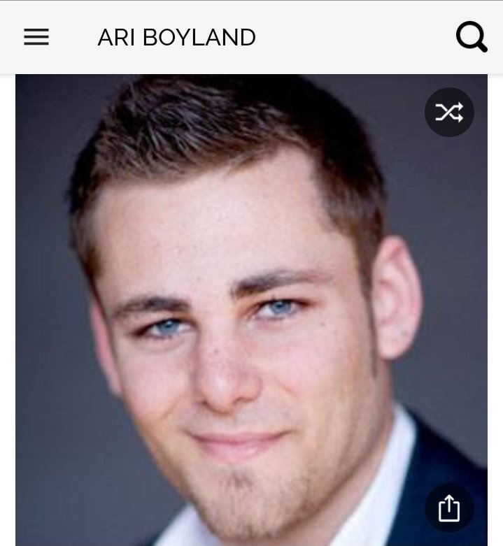Happy birthday to this great actor.  Happy birthday to Ari Boyland 
