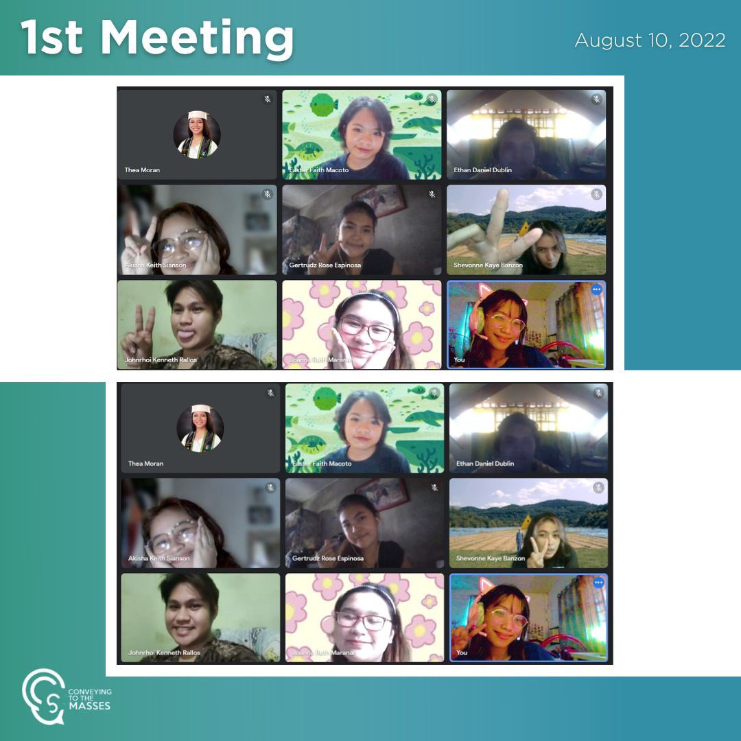 CarolinianComm's tweet photo. CCS Officers' 1st Meeting for A.Y. 2022-2023

As summer break's about to end, the CCS Officers gather to prepare for the upcoming semester. We're excited for the possibilities that this A.Y. could bring + we have fun activities in the making, so stay tuned! 🤩 https://t.co/W2xonIuxfO