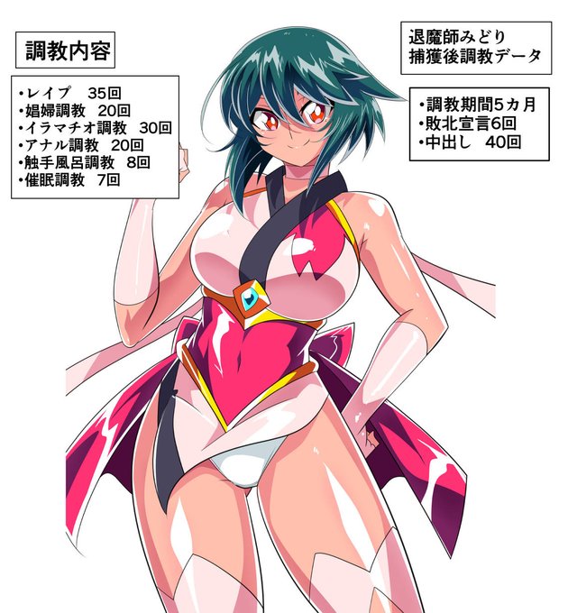 イメチェン退魔師みどりの調教報告 