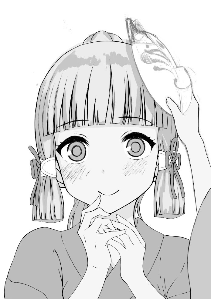 可愛い夏の蛍綾華を描きたい 