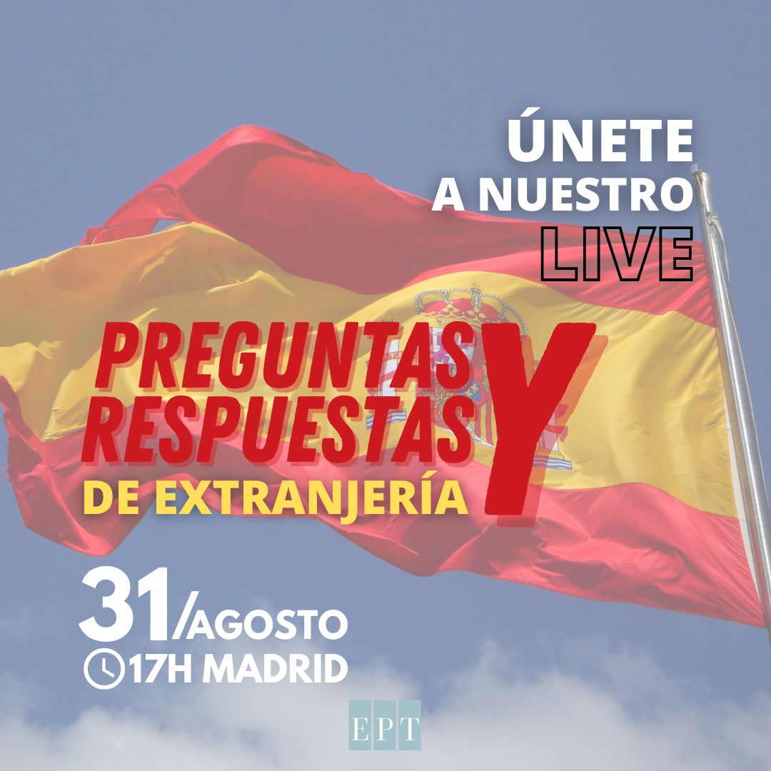 No te pierdas nuestro próximo #LIVE en Instagram de Preguntas y Respuestas sobre Extranjería! 

Te esperamos en nuestra cuenta de Instagram @Europaratodos el próximo 31 de Agosto a las 17h Madrid. 

#Abogados #Live #FAQ #Extranjeria