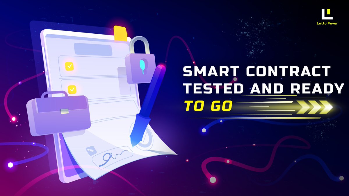 Smart contract tested and ready to go 🚀