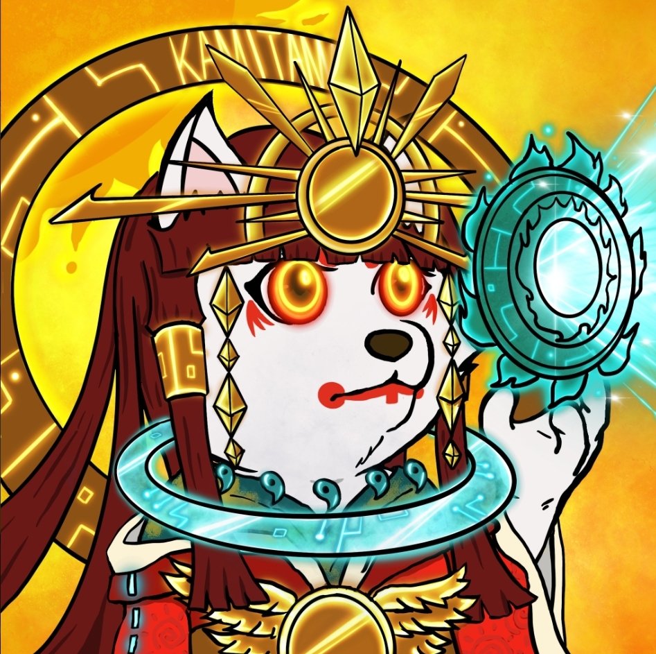 My <a href="/kamitamanft/">KamiTama</a> #1051 has went through ascension into Sumeragi and now, known as Amaterasu. Simply brilliant way of transforming into 1/1. #NFTs #NFTutility #kamitama