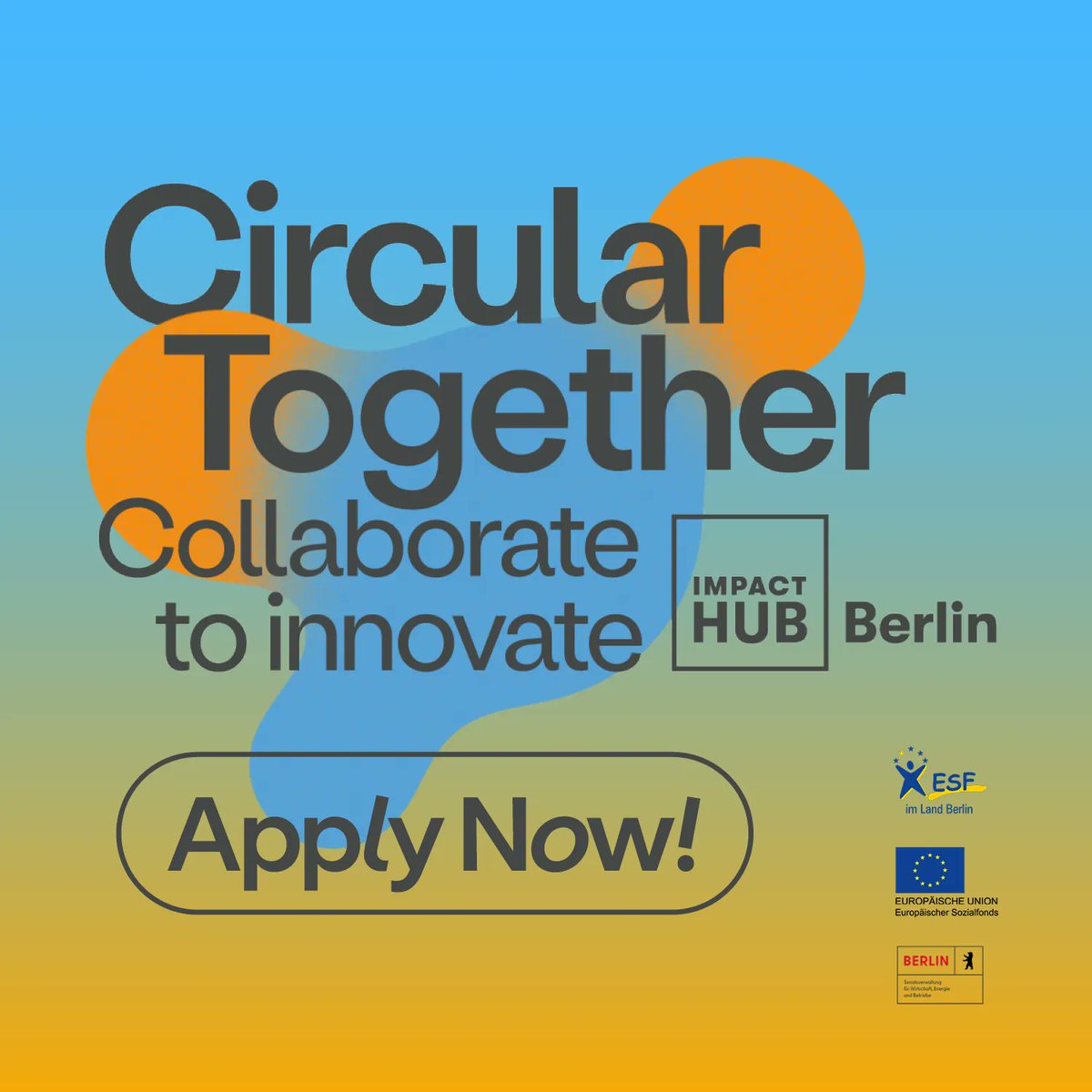 ImpactHubBLN's tweet photo. Thank you to everyone who attended our ♻️ #CircularTogether Demo Day last Thursday &amp; 👏 congratulations to all teams for delivering amazing pitches.

Want to be involved in the next round of our #CircularEconomy #incubator?
👉Apply here: https://t.co/Qx2zYNG4bj https://t.co/G4xEpXTnMt