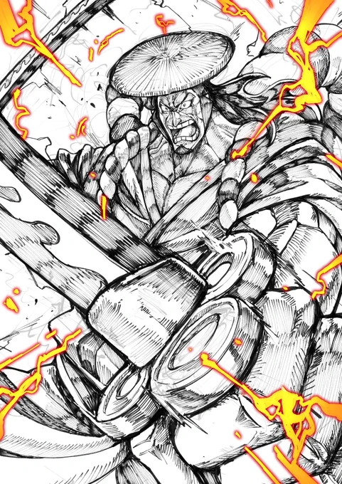 「ワノ国 伝説の戦」#ワンピース   #ONEPIECE  #イラスト 