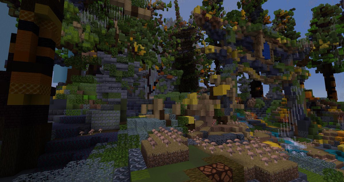 之前看见的一张图，小比例有点糊 #minecraft建築コミュ #Minecraftbuilds #minecraftart