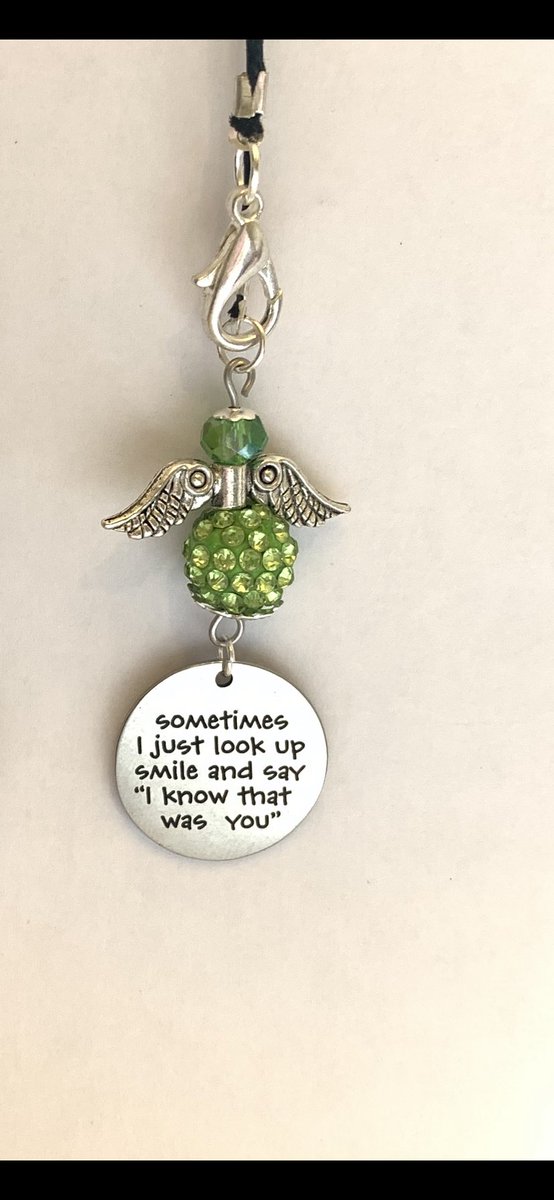 busybeaders2013's tweet image. Look Up And Smile Car Angel Charm busybeaders.ecwid.com/Look-Up-And-Sm…  #angel #charms #giftidea