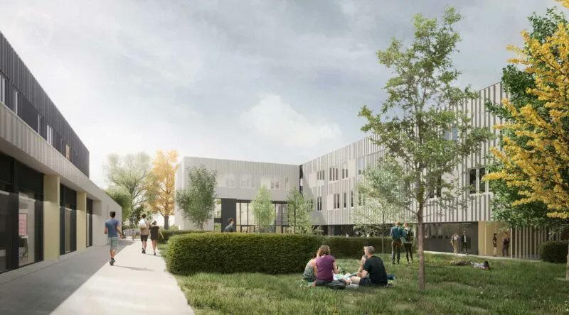 DEarchitects's tweet photo. Following our recent news, read about the new Les Ouzets Campus and get the full picture on the project on our project page 👇
https://t.co/3LZ4kwYuvE
#thesite #sustainability #externalenvelope #designapproach https://t.co/TazDp4hTm1