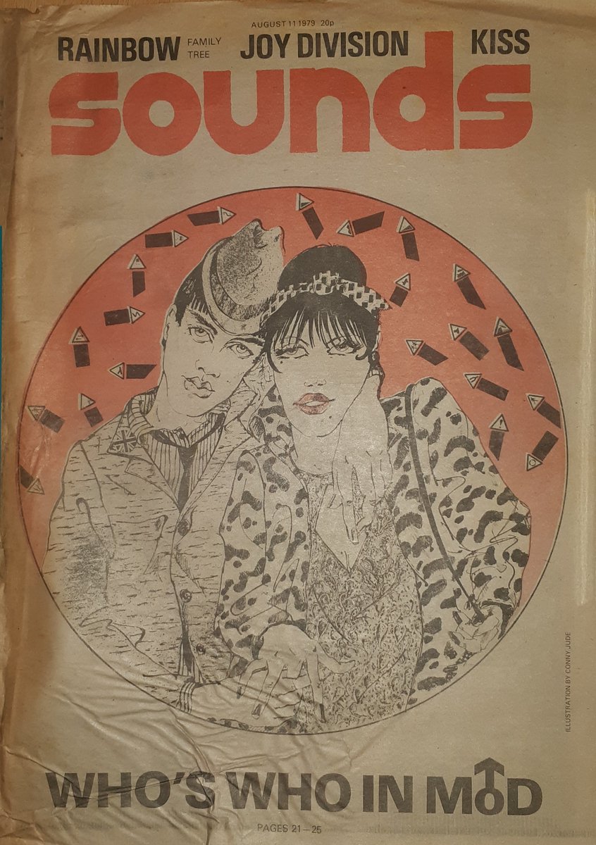 SoundsClips's tweet photo. Who's who in the Mod Revival in Sounds 11th, August 1979 by Kim Gaunt, Clive and Goffa Gladding plus Robbi Millar and Pics by Danny Clifford. @DannyClifford @SecretAffair79 @IanPageSA https://t.co/JTj1bQvEzy