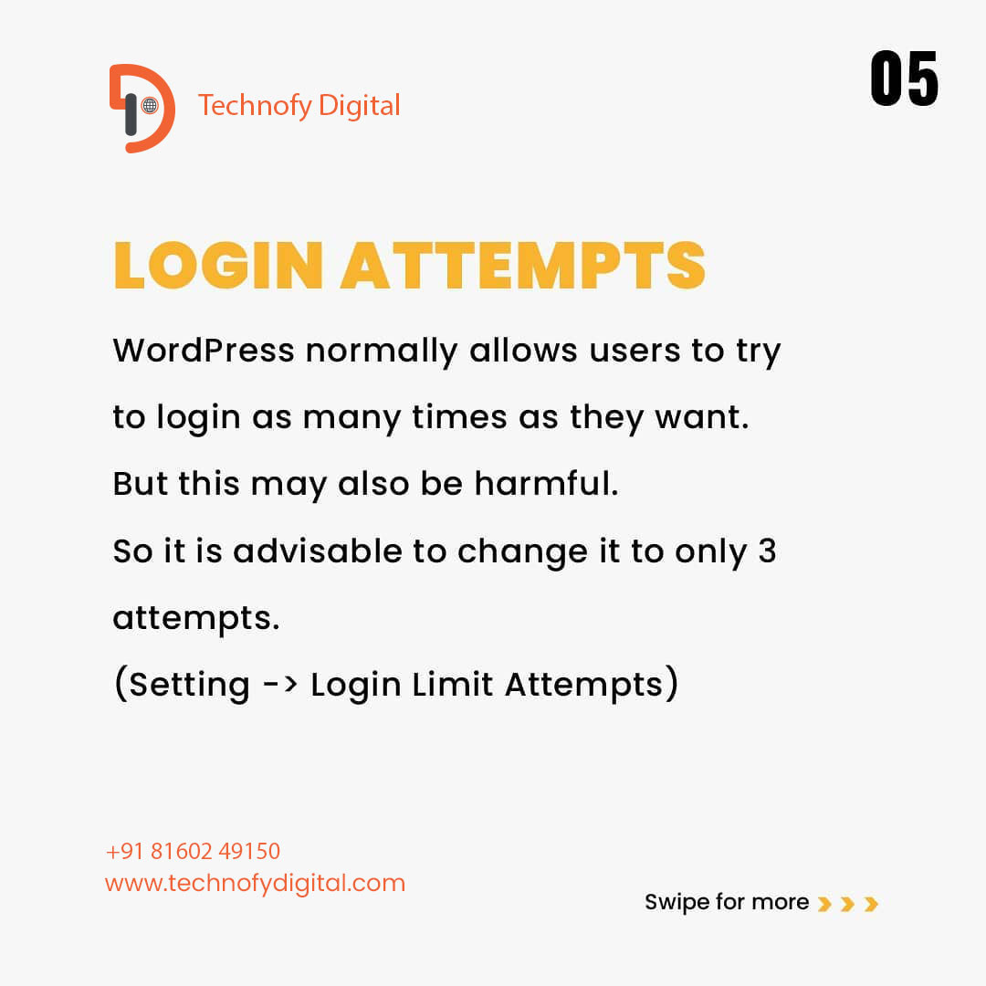 TechnofyDigital's tweet photo. Do you want to keep your #website secure?

Check Another point: 👇👇👇 

#WebDevelopment #WebsiteDevelopment #SecureWebsite #WebsiteSecurity #WebsiteSecurityTips #WebsiteSecurityhacks #WebDeveloper #WordPressSecurity #WebsiteHackers #WebsiteAttack https://t.co/KBgEFeDD47