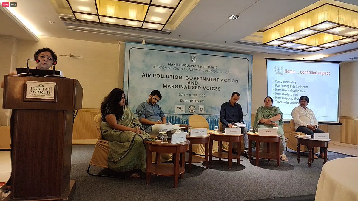LIVE NOW... @ShaliniWIEGO is talking about the importance of recognising the impact of air pollution on informal workers and to make provisions accordingly @WIEGOGLOBAL LIVE ON fb.watch/ePbp6QjA4v/ @cleanairfund @NRDC_India @DelhiBreathe @SirazHirani @Bijalb_15