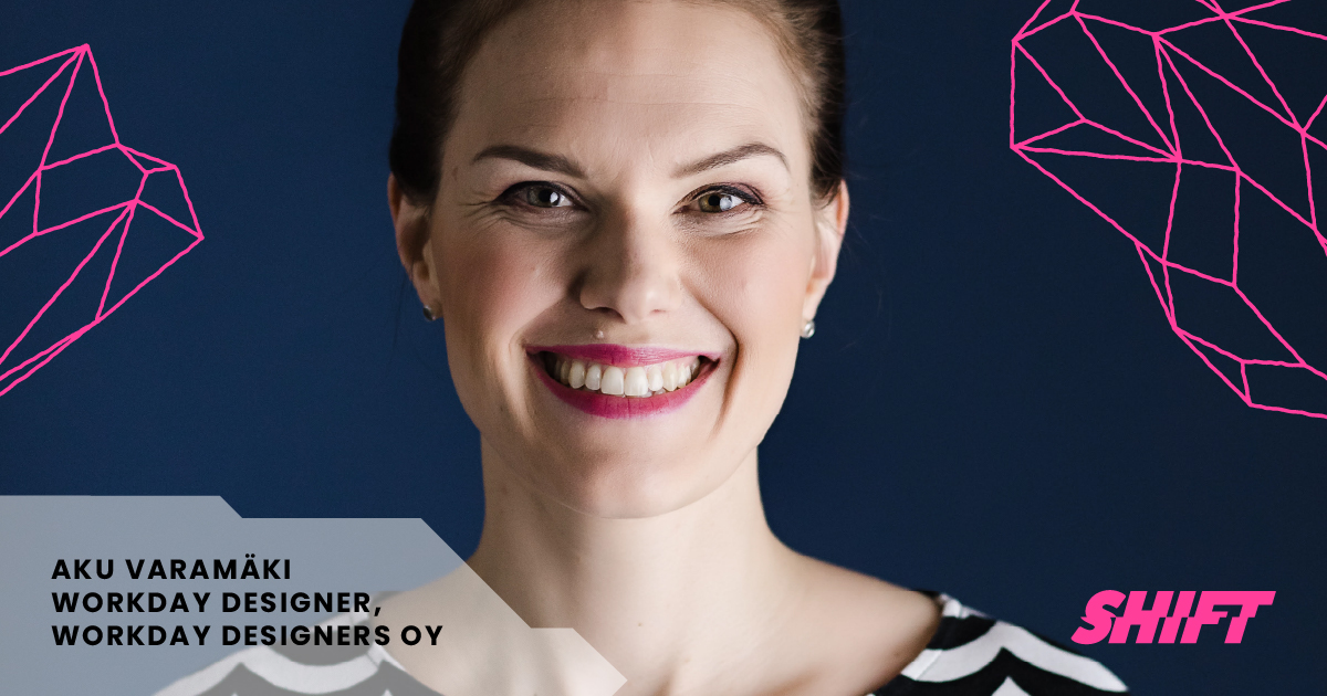 THESHIFT (@theshiftfi) on Twitter photo The next speaker of SHIFT 2022 is <a href="/akuvaramaki/">Aku Varamäki</a>! Aku is a workday designer at <a href="/workdesigners/">Workday Designers</a> on a mission to design better workdays and employee experiences. At SHIFT Aku joins a fireside chat about reconnecting in the digital era. Read more: theshift.fi/shift-speakers…
#theshiftfi The next speaker of SHIFT 2022 is <a href="/akuvaramaki/">Aku Varamäki</a>! Aku is a workday designer at <a href="/workdesigners/">Workday Designers</a> on a mission to design better workdays and employee experiences. At SHIFT Aku joins a fireside chat about reconnecting in the digital era. Read more: theshift.fi/shift-speakers…
#theshiftfi