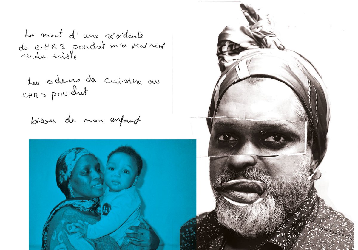 CASP_asso's tweet image. #ROBOTECA - 3/5 Série de portraits-robots. 
Nouveau #portrait issu de la superbe série Roboteca, des portraits composés de photos, symbole de mixité sur lesquels viennent se pose les mots/maux des hébergés et salariés du CASP.

© Severine Sajous #solidarité #humanité