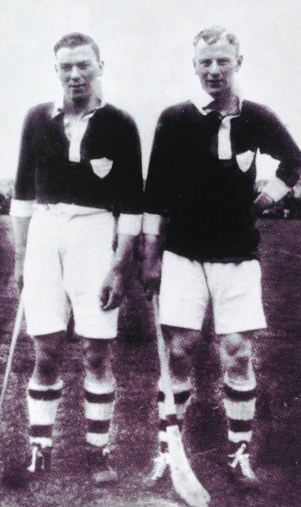 LimerickFanPage's tweet image. All time hurling greats brothers Mick &amp;amp; John Mackey of Ahane photographed during their heyday with Limerick in the 1930s