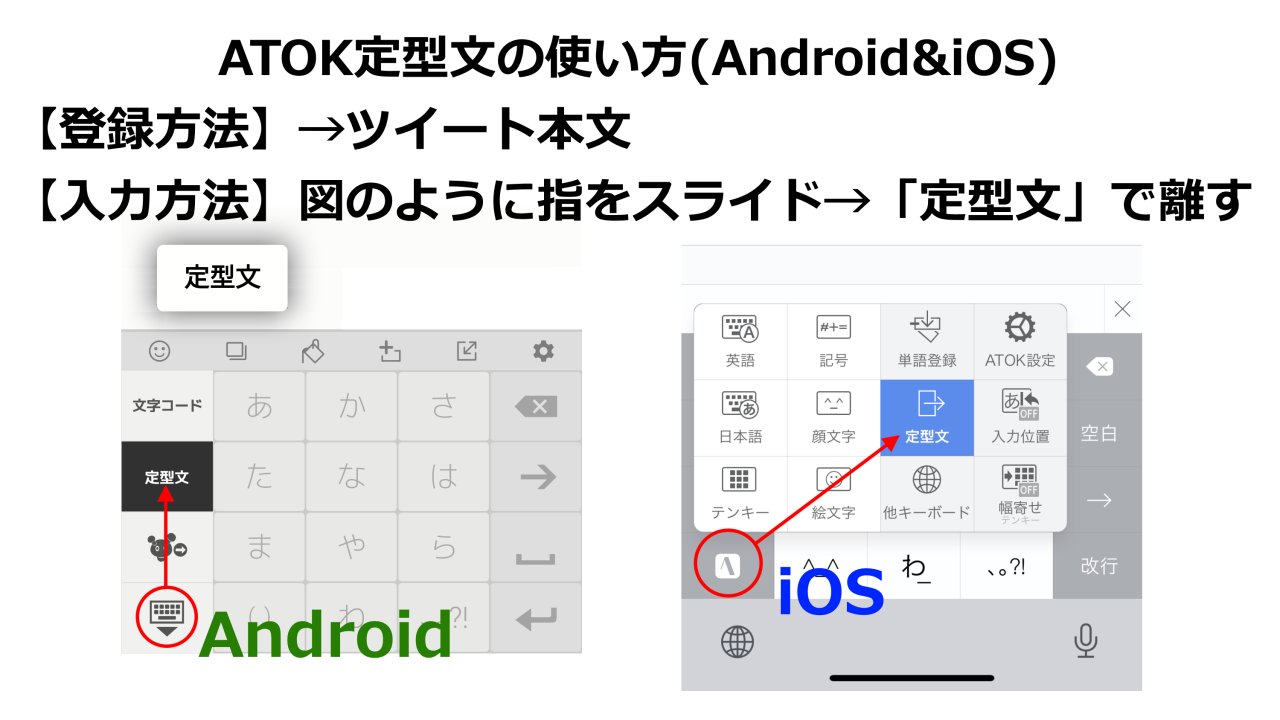 Tweets With Replies By Atok公式 Atok Js Twitter