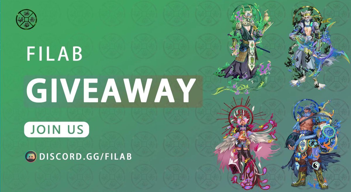 📢GIVEAWAY📢
👉400 X WL👈

1⃣Premint 
200 X WL
Link:premint.xyz/four-Immortals

2⃣Go3 
200 X WL
Link:gothree.xyz/publish/Four_I…

3⃣Story free mint :
mirror.xyz/filab.eth

#FOURIMMORTALS #PREMINT #GOTHREE #Giveaways #Whitelist