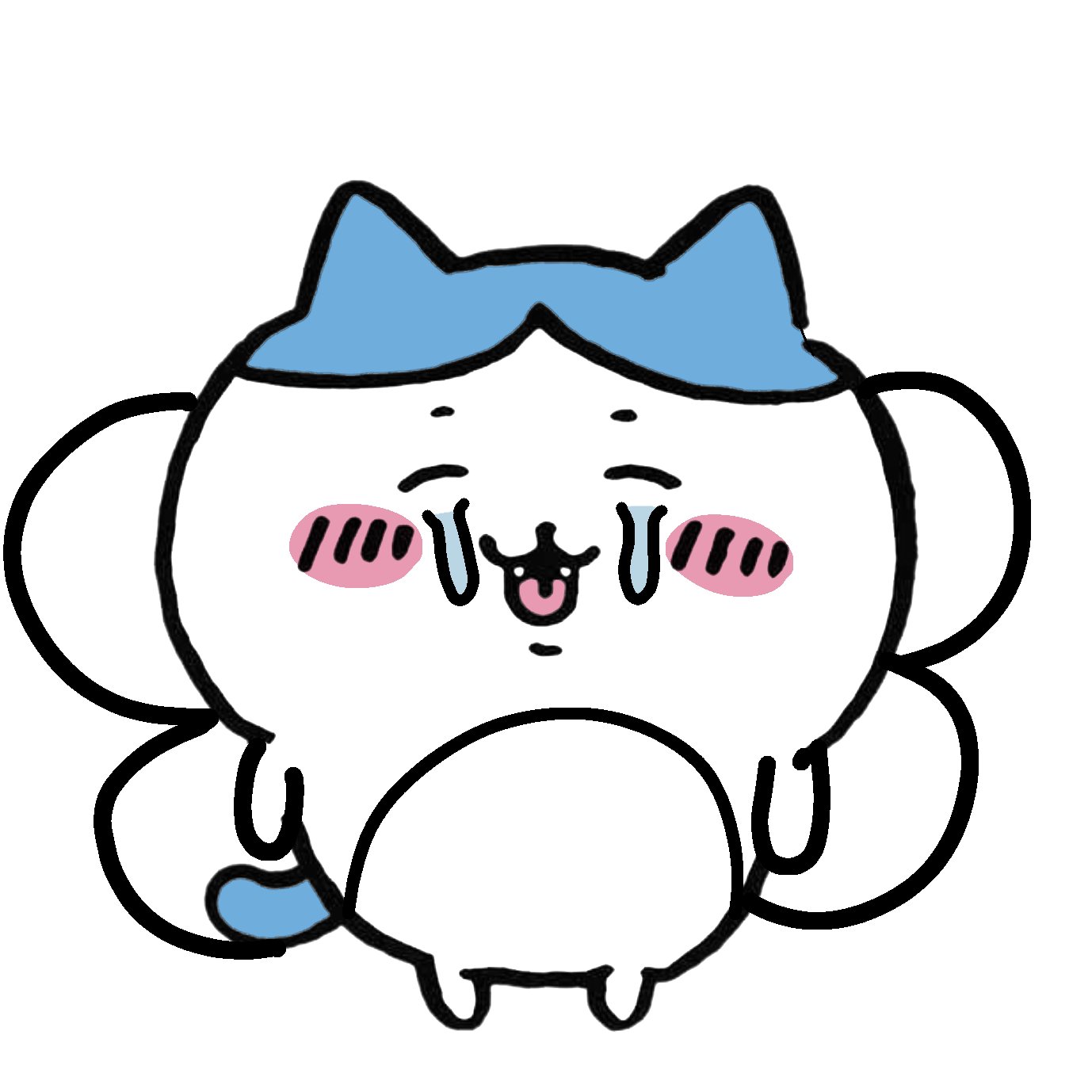 ハチワレ大ファン ちいかわ 2WAYポケットハンディファン（ハチワレ） | ちいかわ