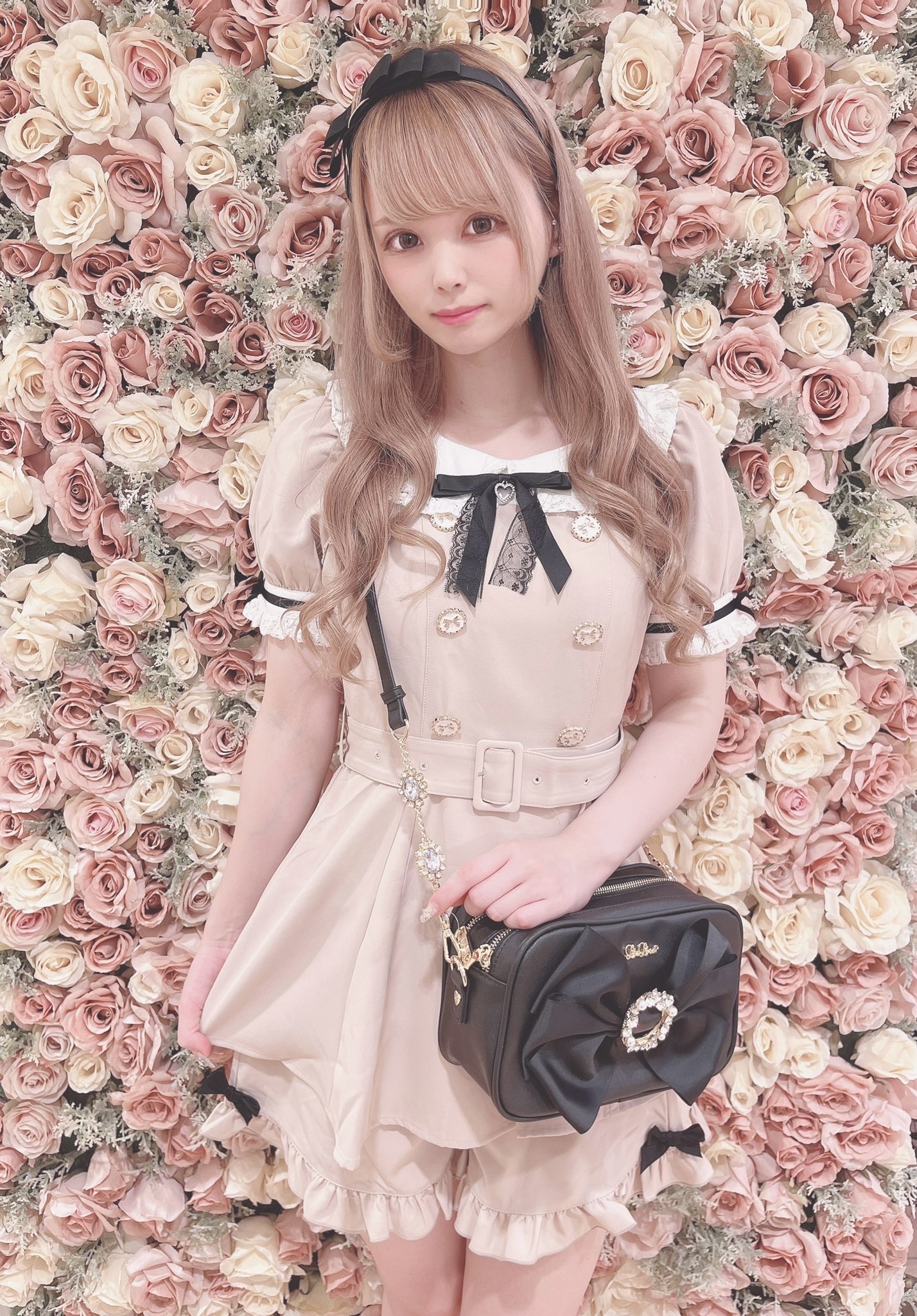 正規 リズリサ lizlisa トレンチ風セットアップ おまけ付き ひざ丈