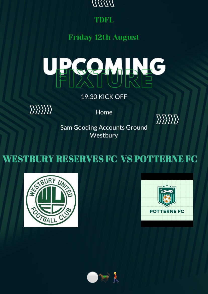 The league is back!!!! The boys are excited to kick start our campaign Vs a solid <a href="/PotterneFc/">Potterne FC</a> side at home Friday evening for the first game of the <a href="/trowanddistrict/">@onlytrowanddistrict</a> league. See you there!! ⚪️🐎🚶‍♂️