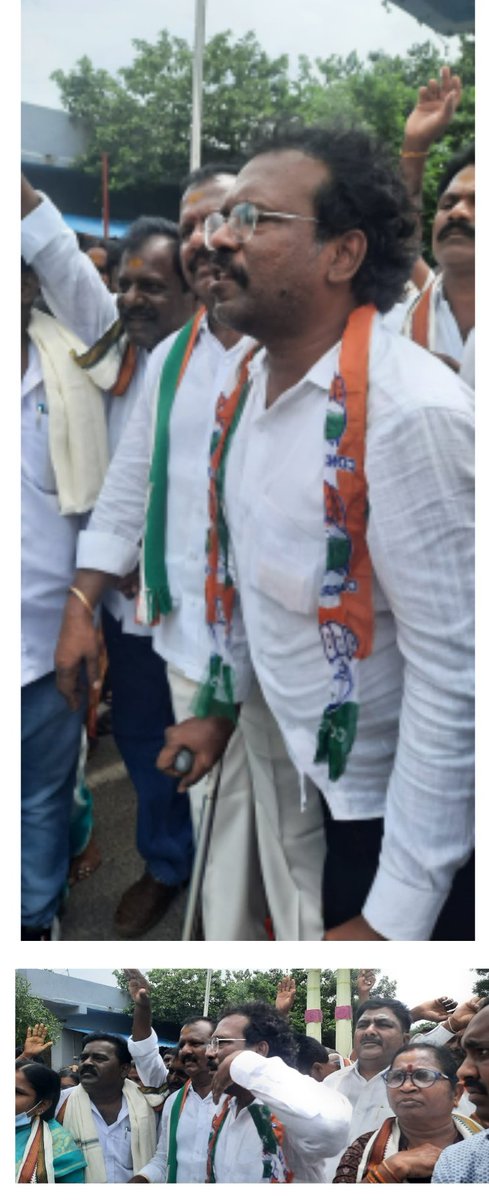 As per the direction of @INCIndia @INCTelangana participated in 2nd
Day #AzadiGauravYatra at Wardhannapet of 15 kms on the occasion of 75th Independence of India along with DCC president naini_rajender.