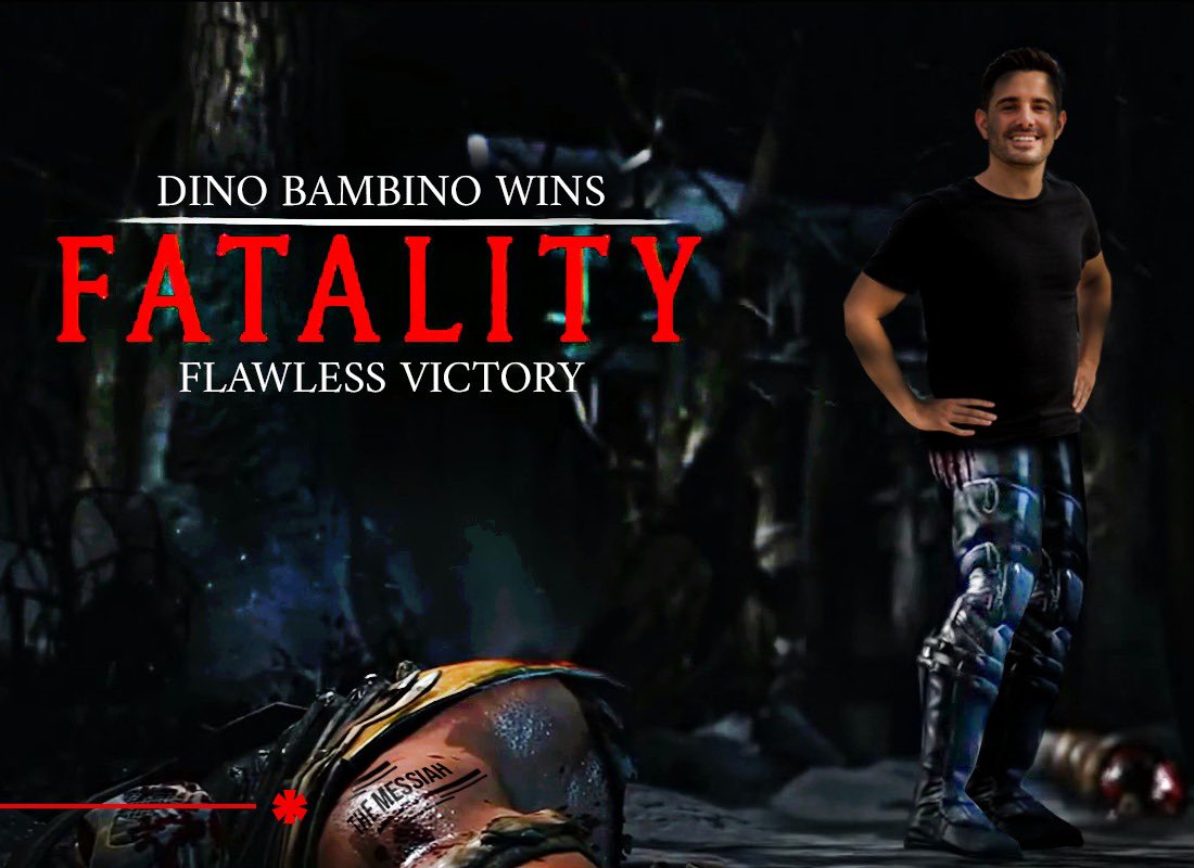 The epic Dino/Danté battle is over… DINO WINS 💪🏻💪🏻💪🏻 Flawless Victory!!!!
<a href="/ToniTT79/">Toni Nton Nton</a> <a href="/AlsoDino/">Dino Paulo</a> @PhilSurvivorS9 <a href="/Survivor_SA/">Survivor_SA</a> <a href="/taupalesavoice/">Palesa Tau</a> <a href="/annabelcef/">Annabel F</a> <a href="/FlexGodlo/">Felix Godlo</a>