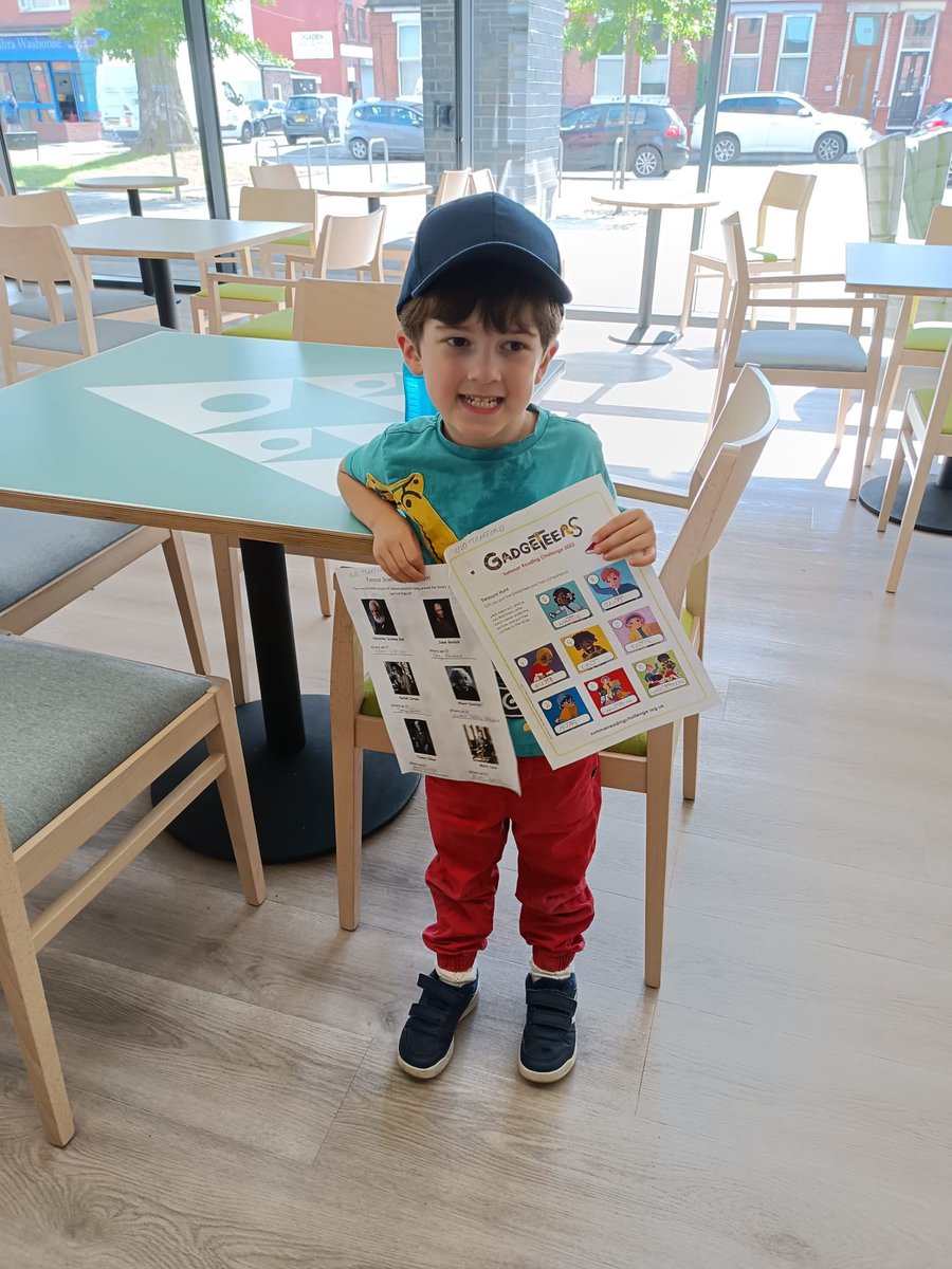 Trafford Libraries on Twitter "Well done to our intrepid Gadgeteer for completing the 