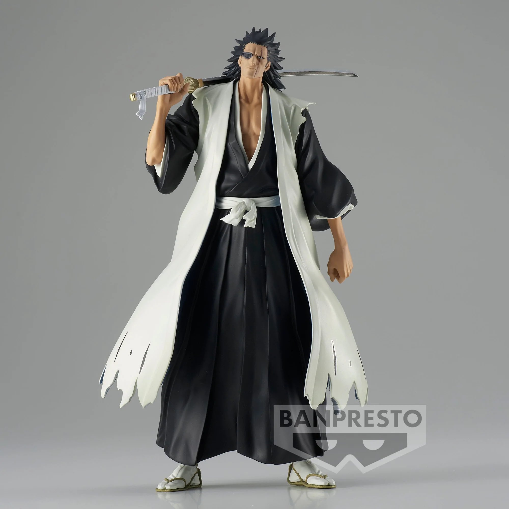 BLEACH 千年血戦篇 更木剣八 涅マユリ フィギュア S.H.Figuarts 更木剣八 BLEACH 千年血戦篇（中古開封品