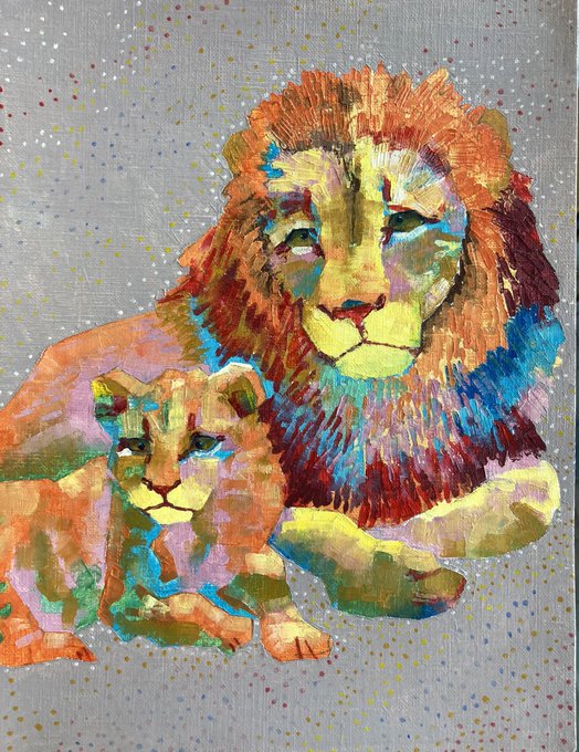「世界ライオンの日」のTwitter画像/イラスト(新着))