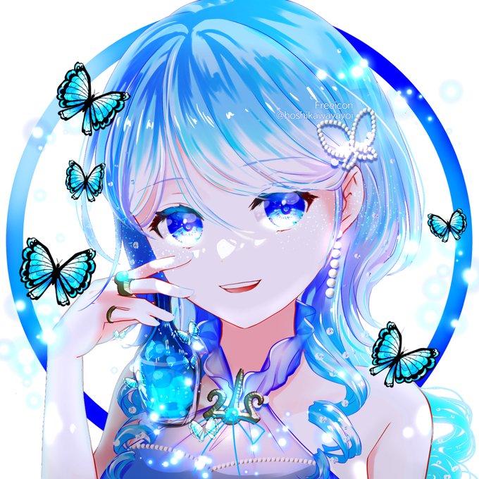 蝶のtwitterイラスト作品
