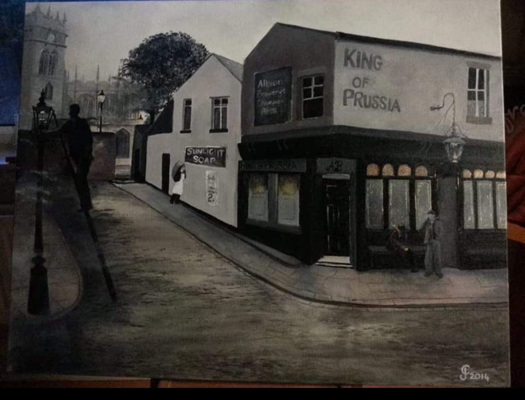 King of Prussia pub closed in 1921, now the chippy on Hallgate ♥️

🎨 Artwork by Julie Melling