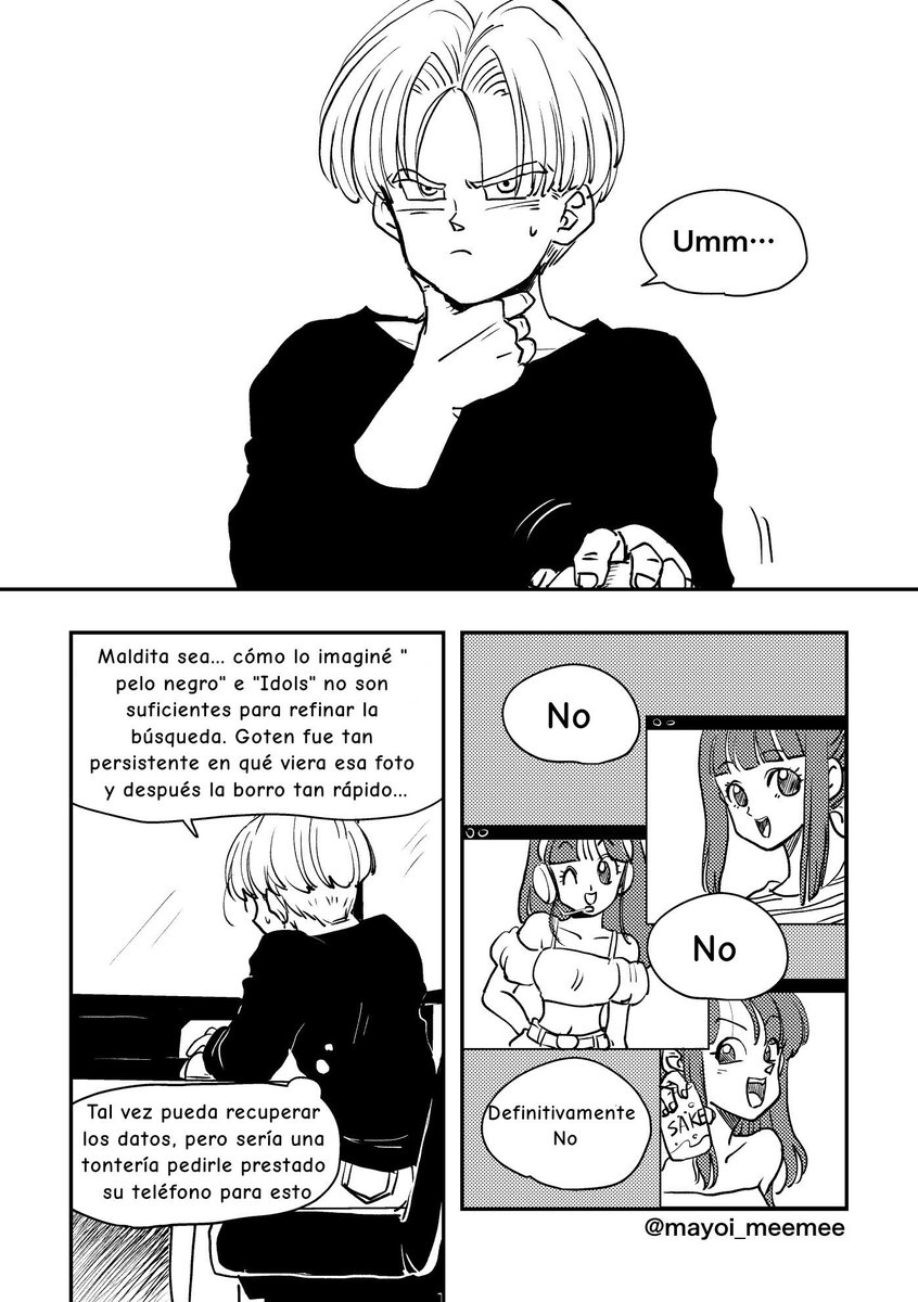 Happily, a friend on twitter translated my manga into Spanish! I don't speak Spanish, so that helps🥹✨Thank you very much Alex (@AlexWH760 )❣️😆🥰🙏✨✨ #PanTruWeek
(1/2)